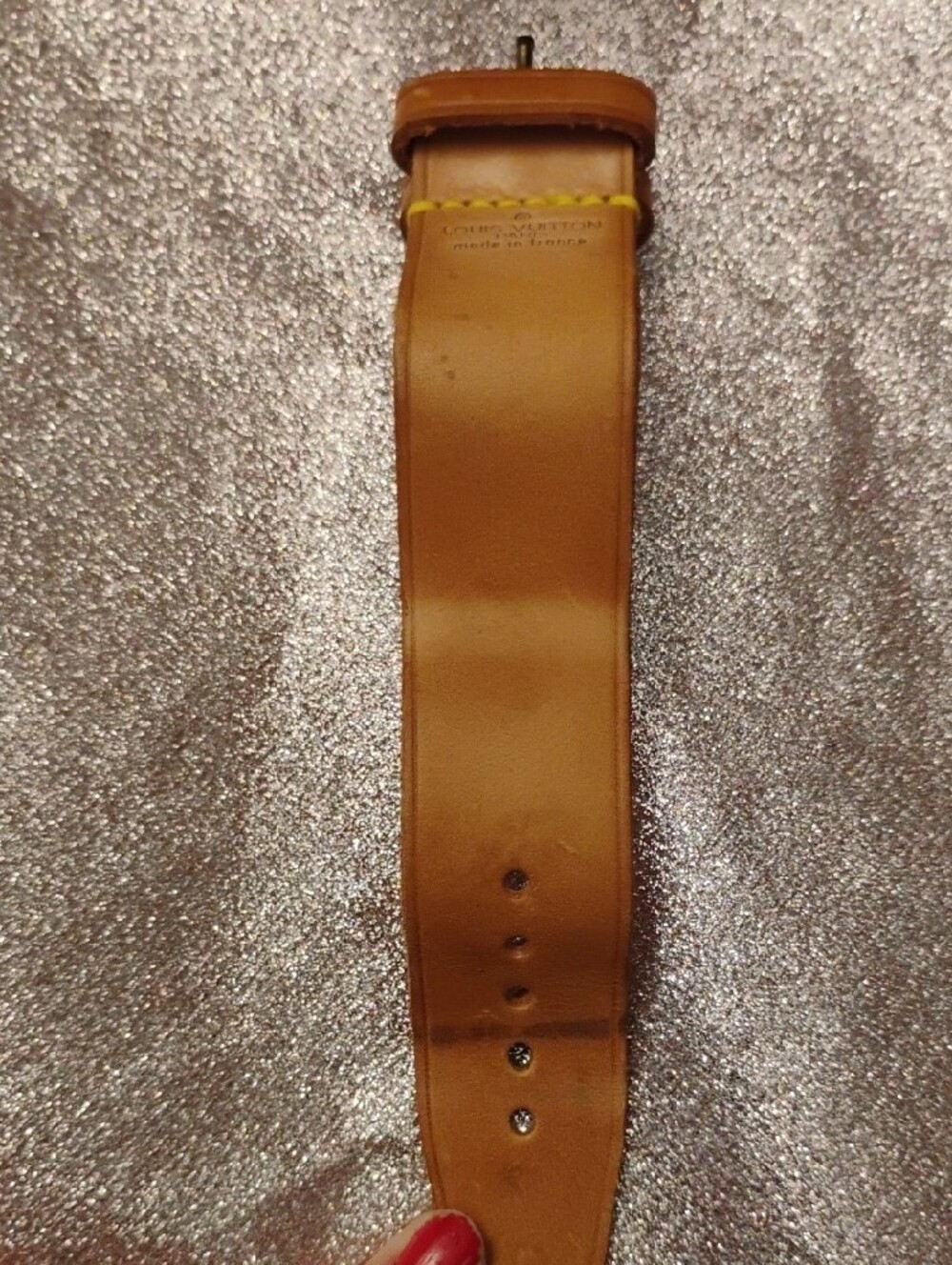Louis Vuitton Brown Leather Poignet - Picture 3 of 5